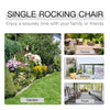Adirondack Outdoor Rocking Chair in Firwood