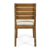 Acacia Wood 7-Piece Dining Set with Cushions, Teak Finish