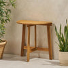 Half-Round Folding Bistro Table