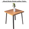 Outdoor Rocking Bistro Set with Thick Cushions-4