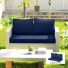 Wicker Loveseat Cushion Set
