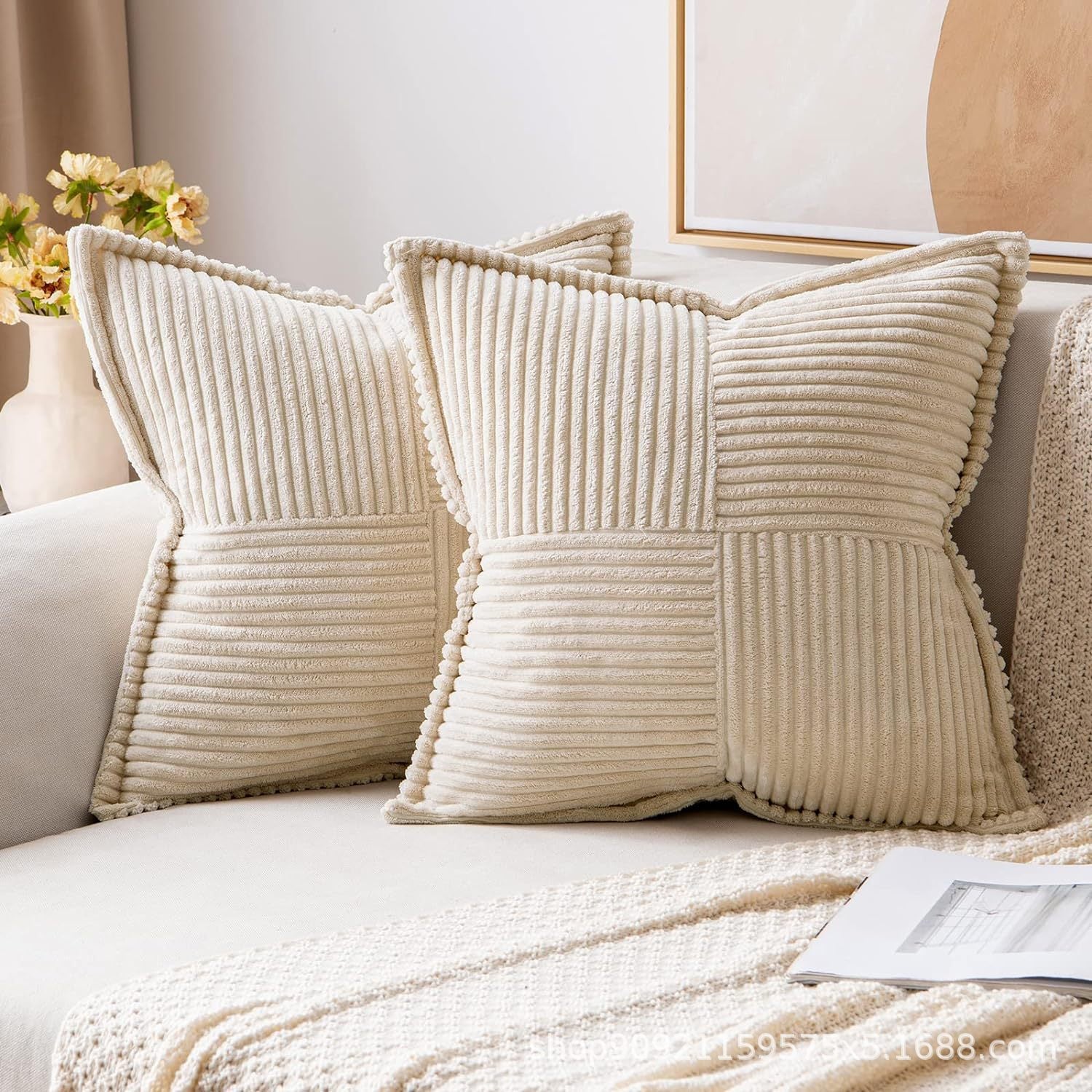 Cove Corduroy Throw Pillow