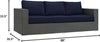 Weather-Resistant Wicker Rattan Outdoor Patio Sofa Set-2
