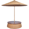 Hotel Swimming Pool Aluminum Long-handled Outdoor Umbrella Beach Courtyard Sunshade Villa Camping Outdoor Furniture
