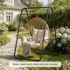 Solid Steel A-Frame Hanging Egg Chair Stand