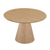 47.24'' Wooden Dining Table Round Dining Table, Hardwood Solids