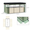 Galvanized Steel Raised Planter Box with Crop Cage
