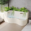 Aluminum Alloy Modern Durable Outdoor Furniture Running Water Flower Box Fish Tank Culture Screen Partition Living Room Dining