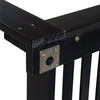 Acacia Wood Porch Swing Bed — Twin Size