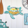 Sea Turtle Coastal Holiday Door Hanger
