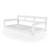 Acacia Wood Porch Swing Bed — Twin Size