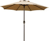 9ft Outdoor Patio Umbrella — Push Button Tilt