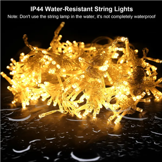 Outdoor Globe String Lights — IP44 Waterproof
