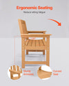 Weatherproof Patio Bench — 50 Inch