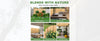 Natural Bamboo Privacy Screen Roll, 6 × 10 ft