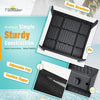 Black All-Weather Wicker Patio Conversation Set, 3-Piece