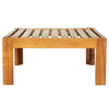 5-Piece Outdoor Sectional Sofa Set Solid Acacia Wood Beige with