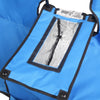 2-Seat Folding Outdoor Chair with Removable Umbrella