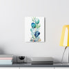 Coastal Sea Glass Oceanic Canvas Wall Art Print