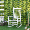 Traditional High-Back Rocking Chair