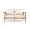 Terassi Outdoor Acacia Wood Loveseat