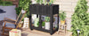 Mini Wood Cold Frame — Compact 2-Door