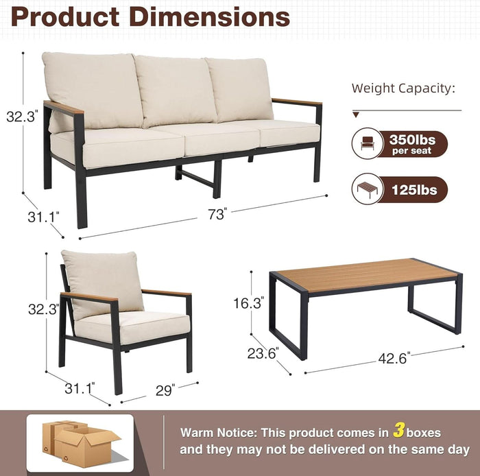 Sturdy Metal Construction