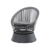 Luna Round Wicker Lounge Chair
