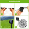 Solar Fairy String Lights — 12M / 8 Modes
