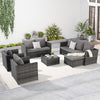 Outdoor Patio Seating Set 6-piece set with Cushions for Patio, Garden