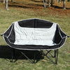 2-Person Folding Loveseat Camping Chair Outdoor