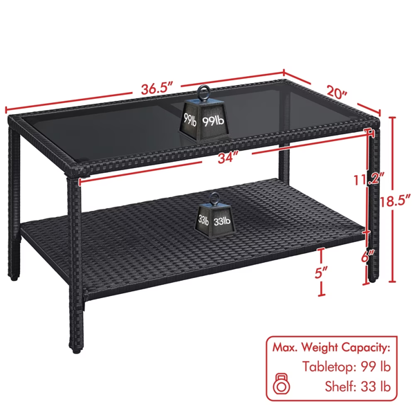 PE Rattan Over a Steel Core