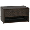 Rattan Deck Box & Towel Rack
