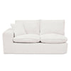 Modern Boucle L-Shaped Sectional Sofa with Two Moveable Ottomans,