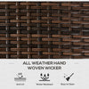 Rattan Deck Box & Towel Rack