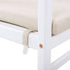 Acacia Wood Rope-Back Outdoor Dining Armchairs, Set of 2