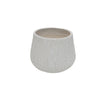 Planter 9.06-Inch Magnesium Oxide LIGHT GREY for Indoor, Outdoor or