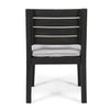 Outdoor Acacia Wood Dining Chair Set of 2 with Water-Resistant
