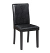 Solid Wood Dining Chair, Set of 4 — Black