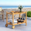 Louisiana Acacia Wood Bar Cart