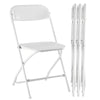 Stackable Cushioned Folding Chair, Indoor/Outdoor