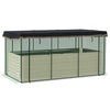 Galvanized Steel Raised Planter Box with Crop Cage