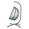 Wicker Egg Chair with Stand — Classic Hang