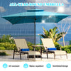 10 X10  Square Cantilever Umbrella With Center Pole