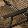 5-Piece Patio Dining Set with Foldable Chairs and Glass-Top Table