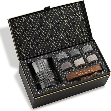 Reserve Crystal Whiskey Glass & Rocks Set