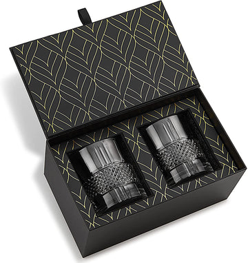 Reserve Crystal Whiskey Glasses, Set of Tumblers
