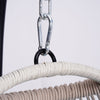 Wicker Hanging Egg Chair with Stand