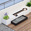 Aluminum Alloy Modern Durable Outdoor Furniture Running Water Flower Box Fish Tank Culture Screen Partition Living Room Dining