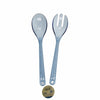 Salad serving utensils Quid Viba Blue Plastic 2 Units 28 x 6 x 0,5 cm